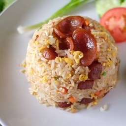 ข้าวผัดกุญเชียงไก่