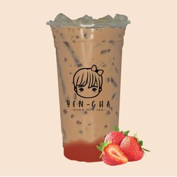 ชานมสตรอว์เบอรี่