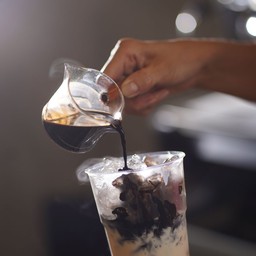 Iced Black Mocha Latte