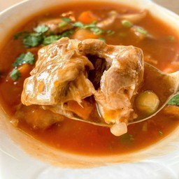 54.ข้าวสตูว์ลิ้นหมู