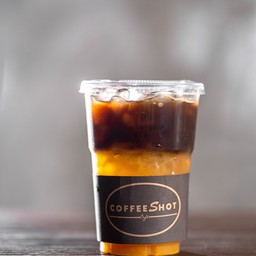 Iced Black Coffee Orange juice