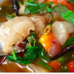 ต้มแชบเอ็นแก้วหมู