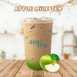 ชาแอปเปิ้ลนมโอ๊ต