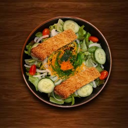 Fried Pork Salad (Please Choose Your Dressing)