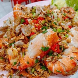 กุ้งคั่วพริกเกลือ