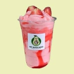 สตรอเบอร์รี่ปั่นนมสด