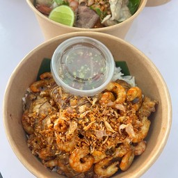 กุ้งตะกาดผัดกระเทียม