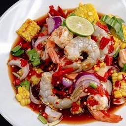 ยำกุ้งทูโทน