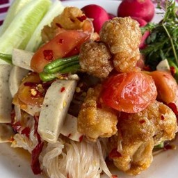 ตำเส้นเล็กปลาร้า