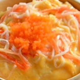 ข้าวไข่ข้น หน้าปูอัดไข่กุ้ง