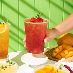 Mango & Strawberry Iced Tea
