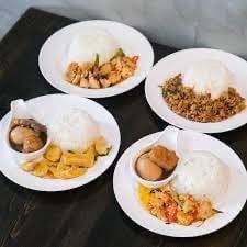 ข้าวราดแกง 2 อย่าง (MA)