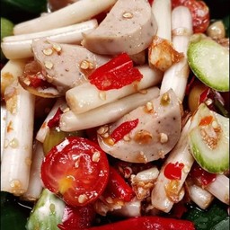 ตำไหลบัวหมูยอ