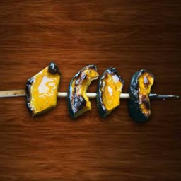 Grilled Japanese Pumpkin (Skewer, Please Select Sauce)