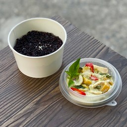 แกงเขียวหวานไก่ฟักทอง