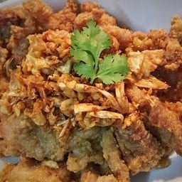 หมูทอดกระเทียม