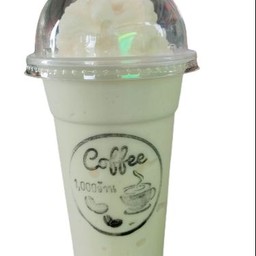 น้ำมะพร้าวนมสดปั่น