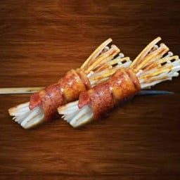 Bacon Wrapped Enoki Yaki (Please Select Sauce)