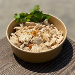 กับข้าว ไ่ก่ทอดกระเทียม (188kcal)