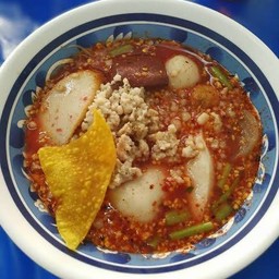 ก๋วยเตี๋ยวเย็นตาโฟต้มยำ ทะเล