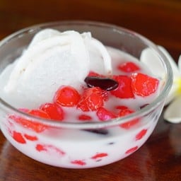 ทับทิมกรอบ มะพร้าวอ่อน