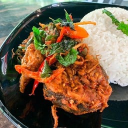 ข้าวแกงสามเสน - เอสโซ่ บางบัวทอง เอสโซ่ บางบัวทอง