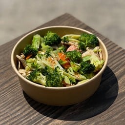 กับข้าว บล็อกโคลี่ผัดไก่ (180kcal)