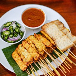 หมูสะเต๊ะชุดเล็ก