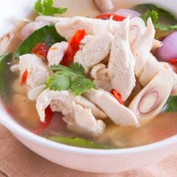 ต้มแซบไก่-กับข้าว