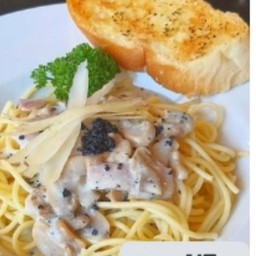 BLACK Truffle Spaghetti ( สปาเกกตี้แบล็คทรัฟเฟิล)