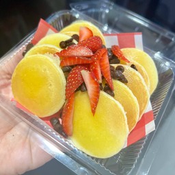 มินิแพนเค้กสตรอว์&ช็อกชิพ