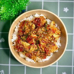 ผัดพริกแกง (กับข้าว)