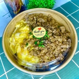 ข้าวไข่ข้นหมูสับ