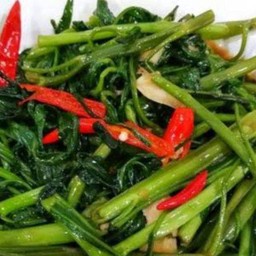 ผักบุ้งปลาเค็ม