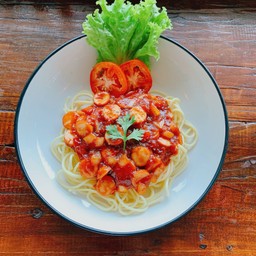 สปาเกตตีไส้กรอก