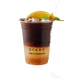 กาแฟน้ำส้มยูซุโซดา 