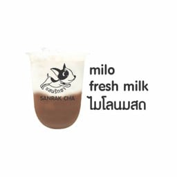 นมสดไมโล