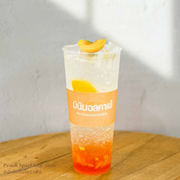 พีชโซดา  (Peach Sparking Soda)