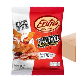 อองเทร่ หมูแผ่นอบกรอบพริกเผาเบคอน