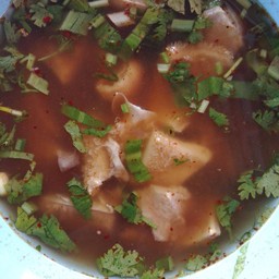 ต้มเนื้อ....แชบ....ขม