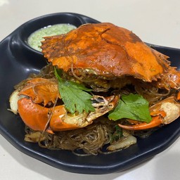 ปูไข่ อบวุ้นเส้น