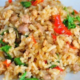 ข้าวผัดกะเพราคลุก ขายดี