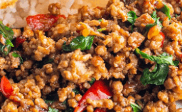 ข้าวกะเพราหมูสับ