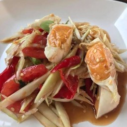 ตำลาวไข่เค็ม