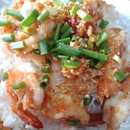 กุ้งทอดกระเทียม