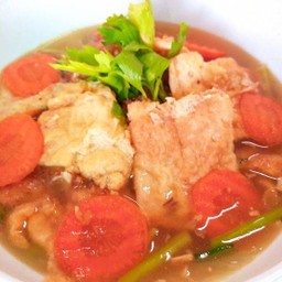 ต้มจืดไข่เจียวน้ำ