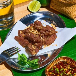 หมูแดดเดียว  FRIED  DRIED PORK