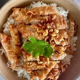 ข้าวหมูทอด