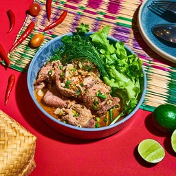 ลาบเนื้อยโส  SPICY MINCED BEEF