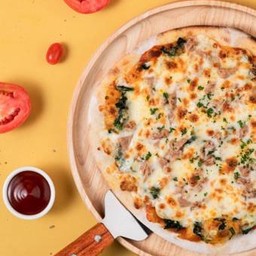 พิซซ่า ทูน่าผักโขม